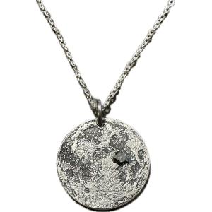 Moon rock Pendant, NWA 11303 found by Steve Arnold, Meteorite hunter