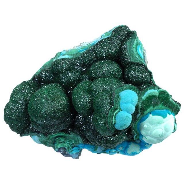 Chrysocolla with Malachite mineral, 3 1/2 inch Prehistoric Online