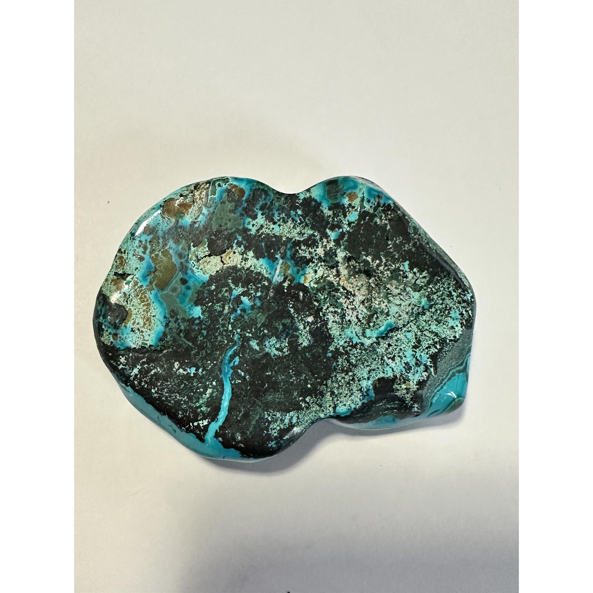 Chrysocolla with Malachite, AA grade vivid blue color, WOW Prehistoric Online