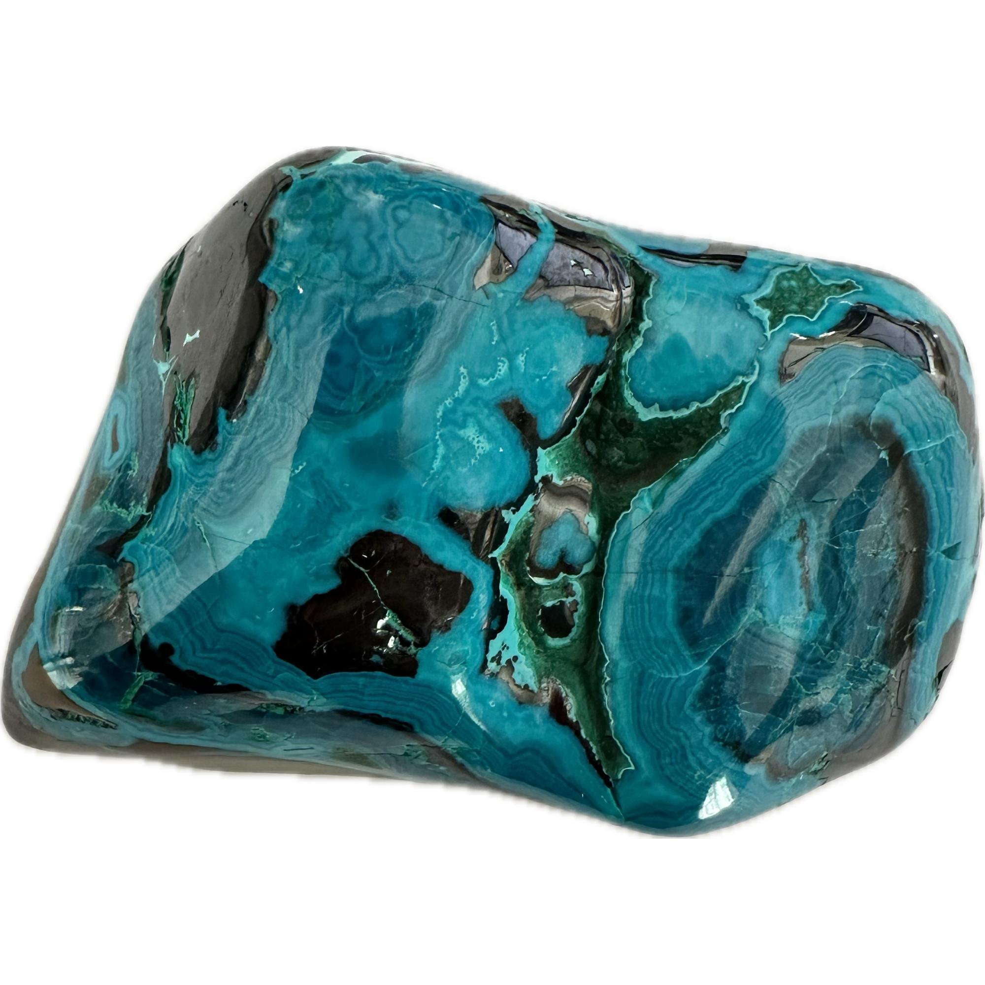 Chrysocolla with Malachite, Incredible Deep Ocean Blue Prehistoric Online