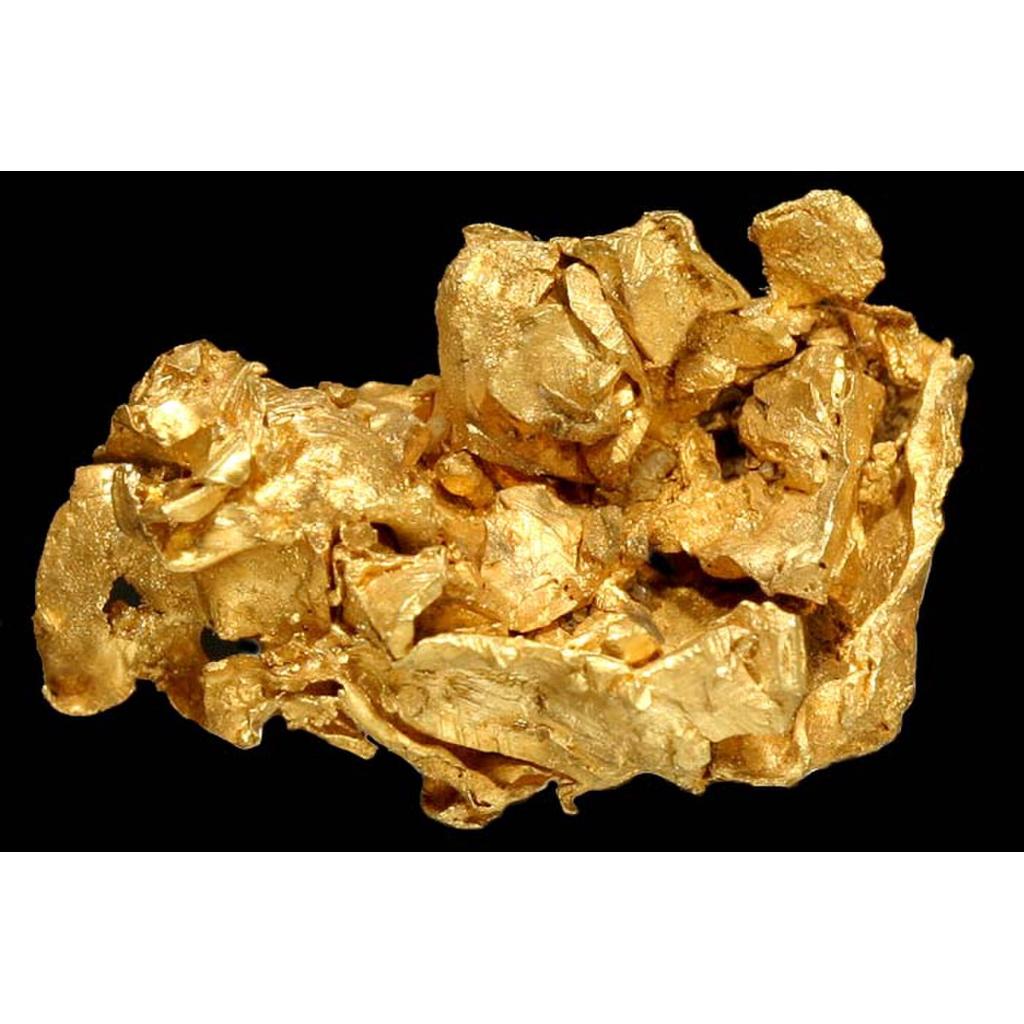 Gold Crystals, thumbnail mineral, Peru Prehistoric Online