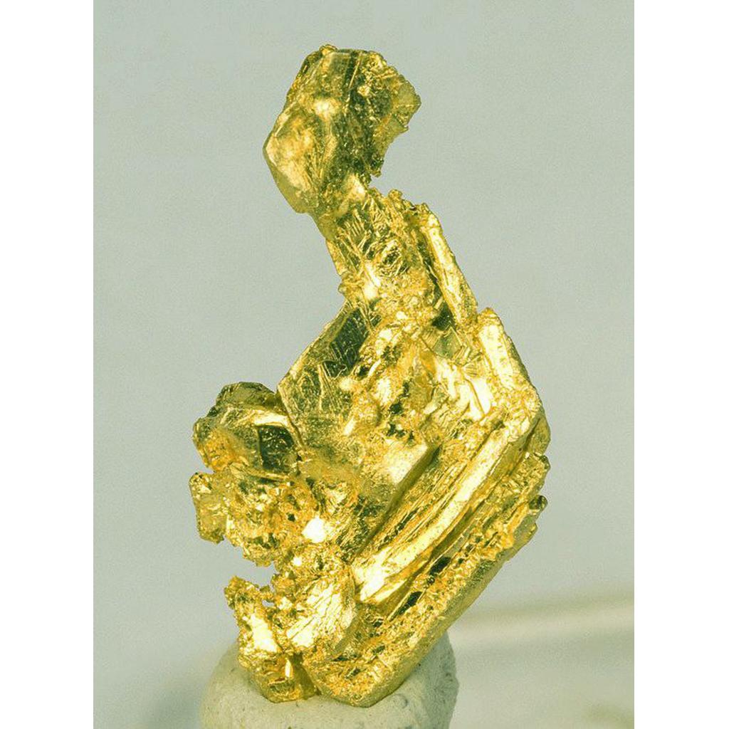 Gold Crystals thumbnail mineral, Canada Prehistoric Online