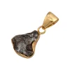 Meteorite Pendant with Chain- Zero Karat Gold Prehistoric Online
