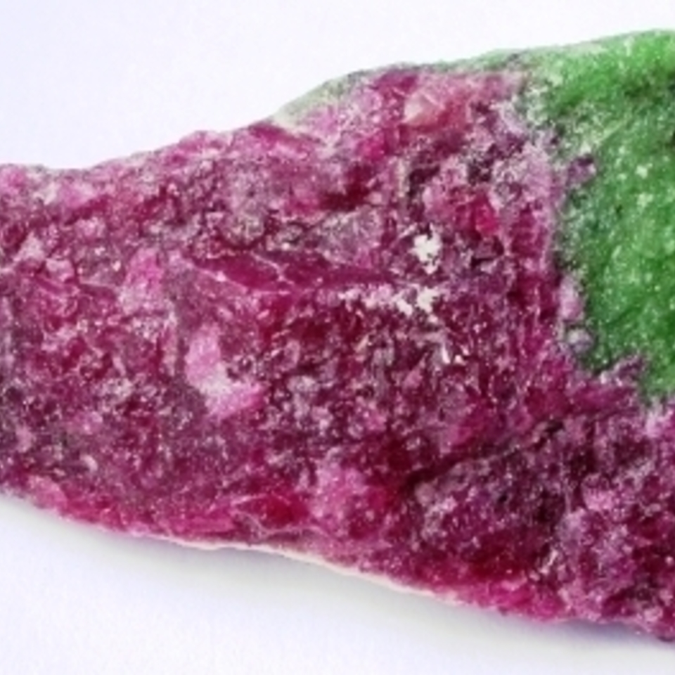 Anyolite Ruby Zoisite rough crystal20151202 15433