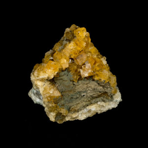 Yellow Fluorite, UV reactive  Morocco Prehistoric Online