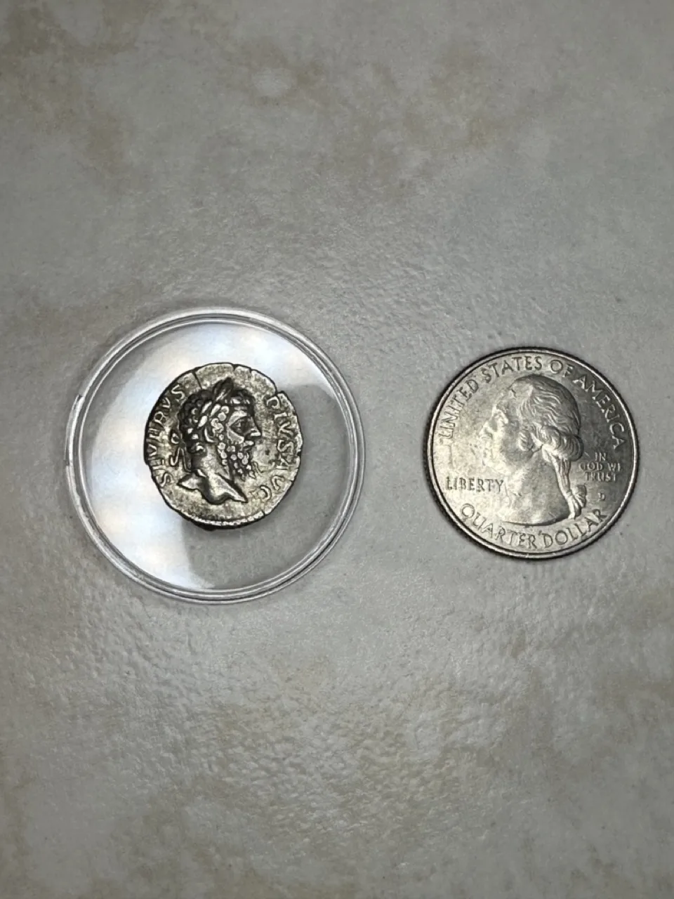 Roman Coin, 95-98% Silver, good bust detail Prehistoric Online