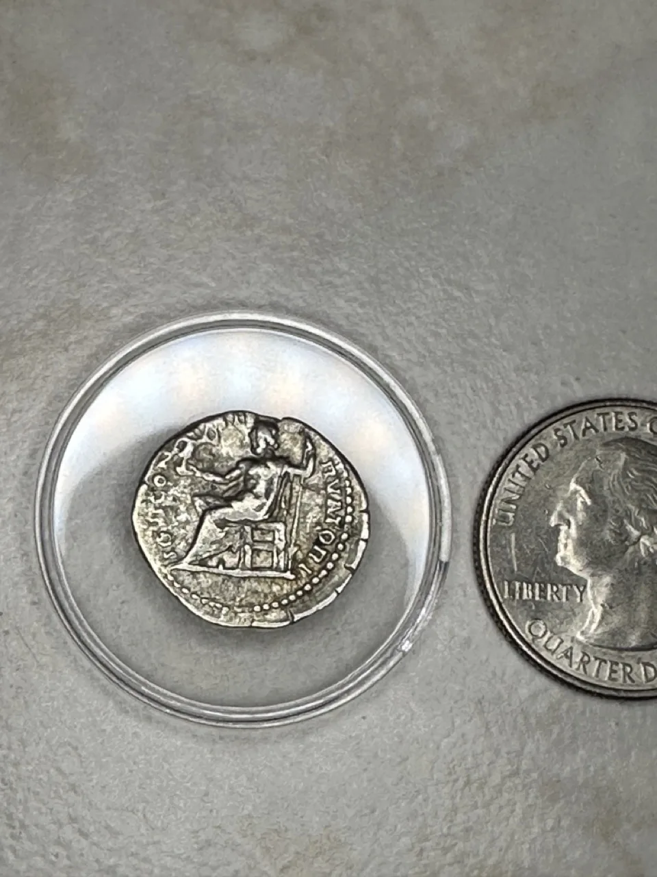 Roman Coin, 95-98% Silver, Gorgeous detail Prehistoric Online