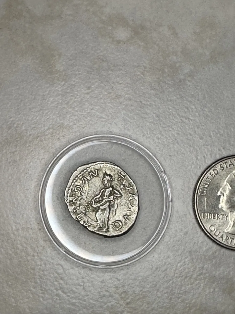 Roman Coin, 95-98% Silver, unique shape Prehistoric Online