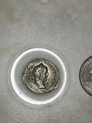 Roman silver denarii coin Prehistoric Online