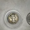Roman silver Denarii coin, ancient currency Prehistoric Online