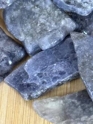 Iolite Slab – The Guidance stone Prehistoric Online