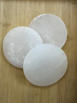 Selenite Charger Disc – Clense your minerals Prehistoric Online