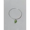 Green Sea Glass Bracelet, Adjustable Prehistoric Online