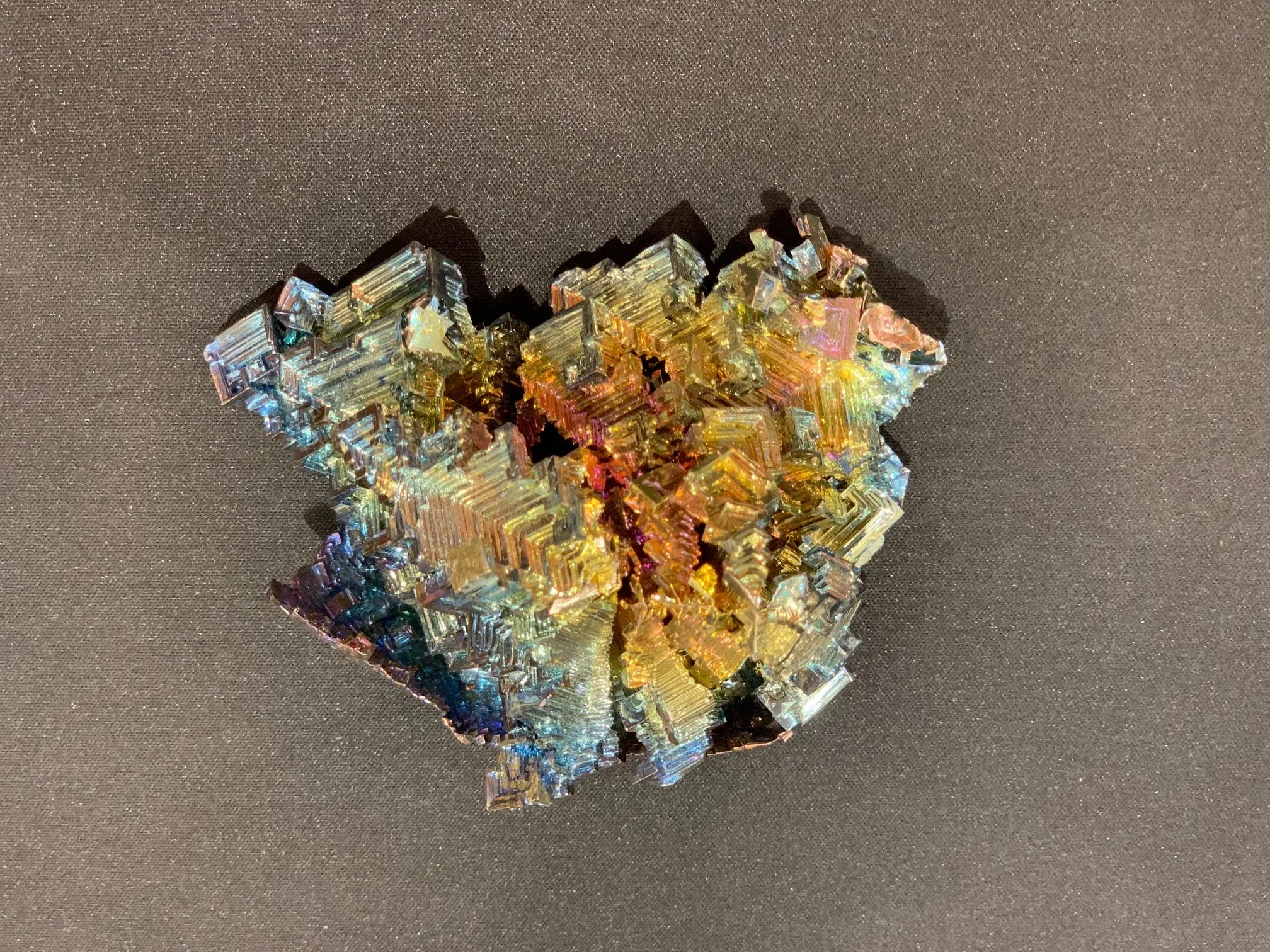 Bismuth, XL Collector Quality, Cool orange colors Prehistoric Online