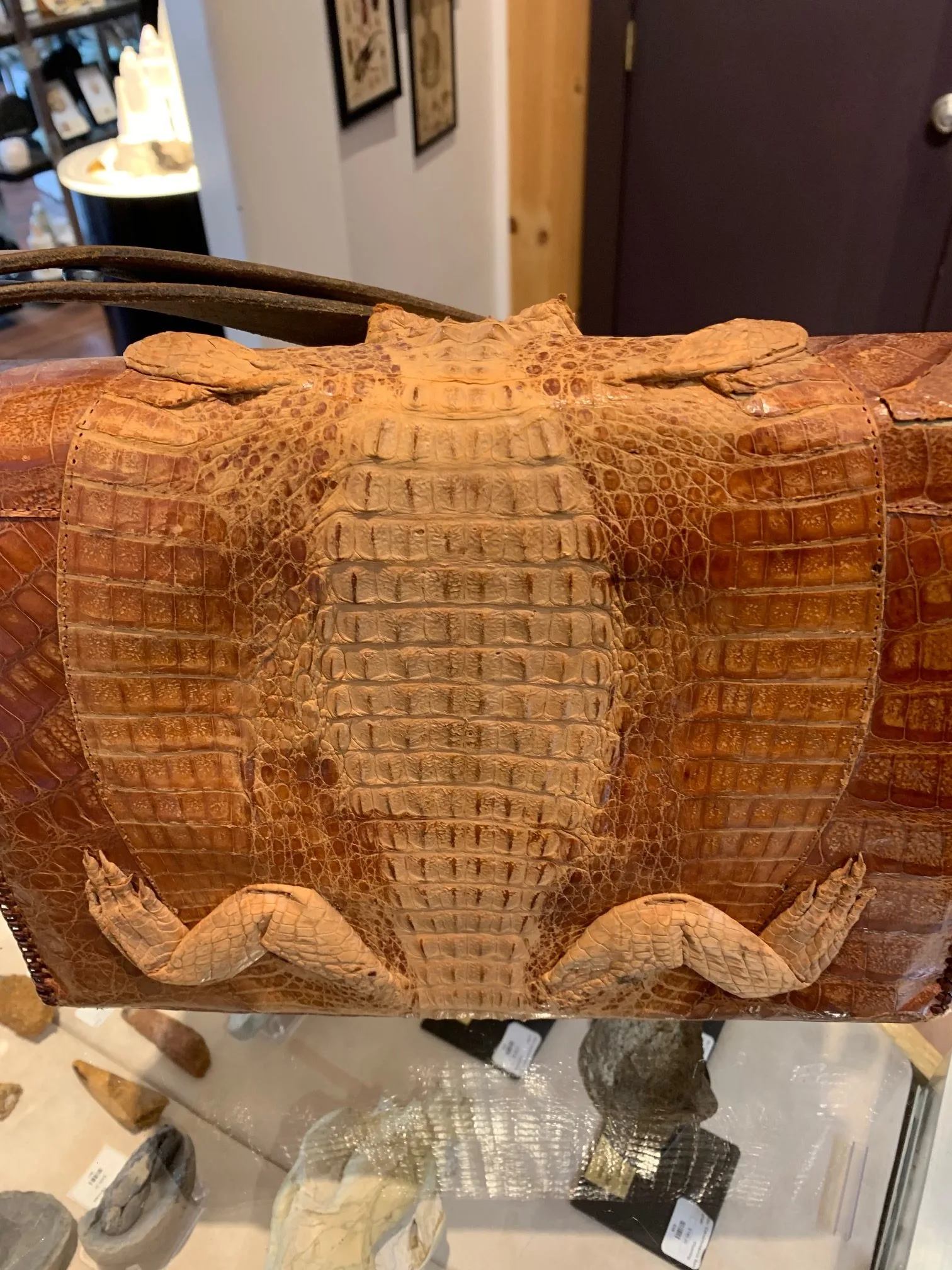 Real Alligator Bag, Large with StrapVintage 60’s-70’s Prehistoric Online