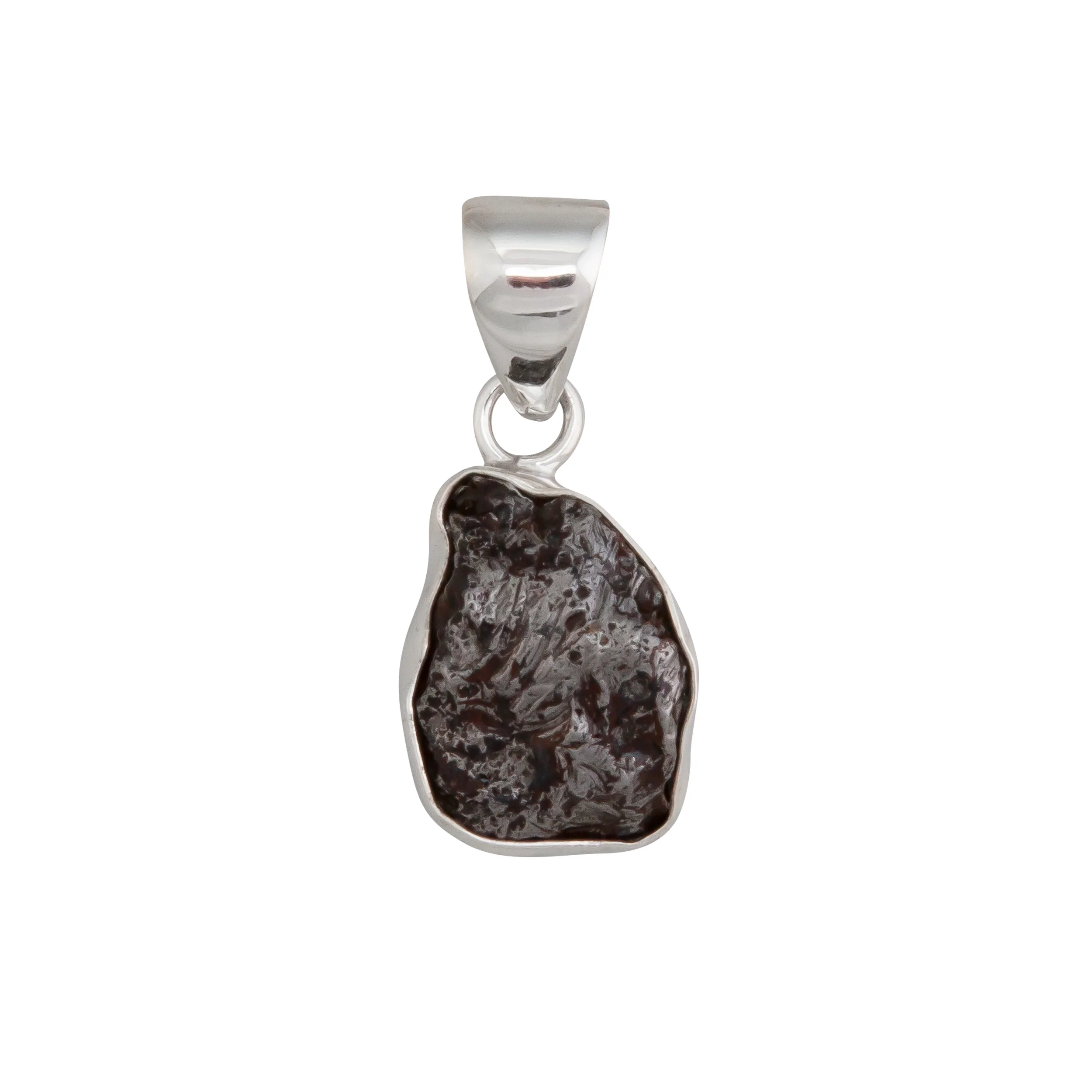 Meteorite Pendant with Chain- Sterling .950 Prehistoric Online