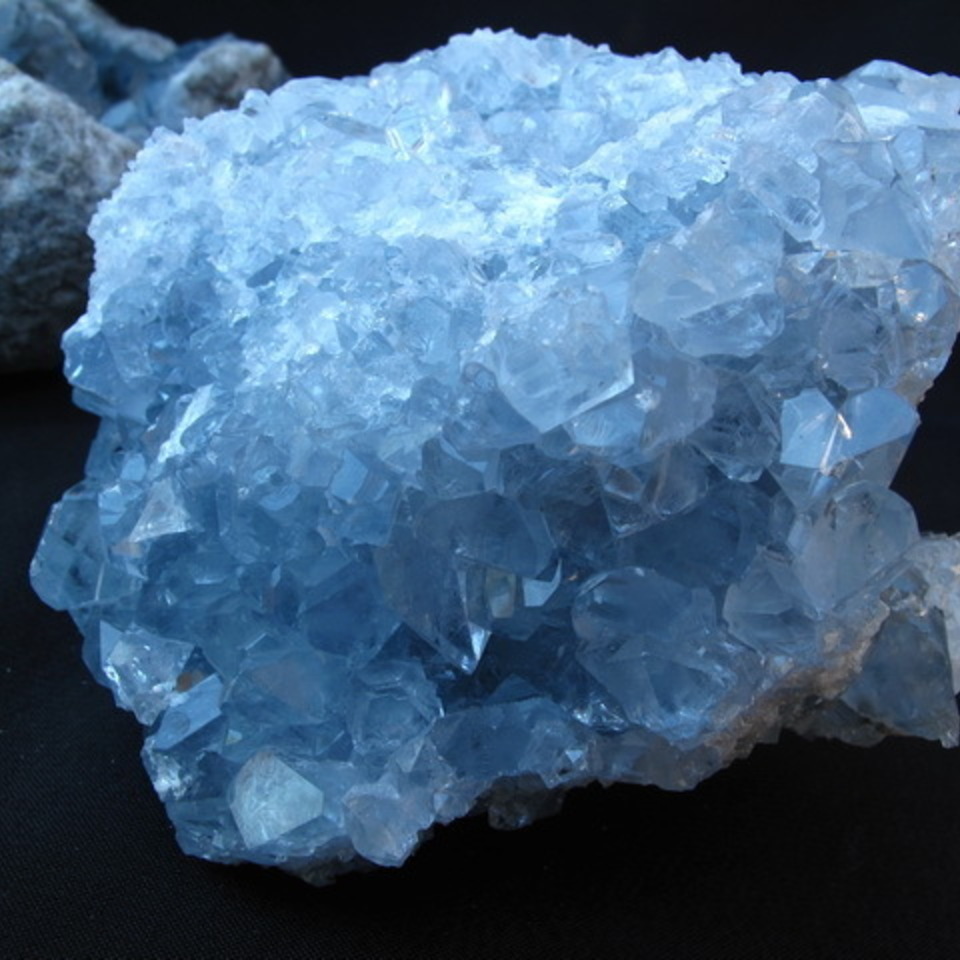 celestite druze AA regular quality 1 3kg from madagascar minerals for sale 220151122 30649