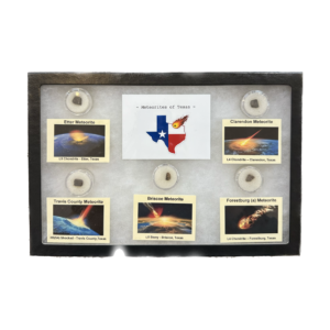 Collector Riker Box- Meteorites of Texas Prehistoric Online
